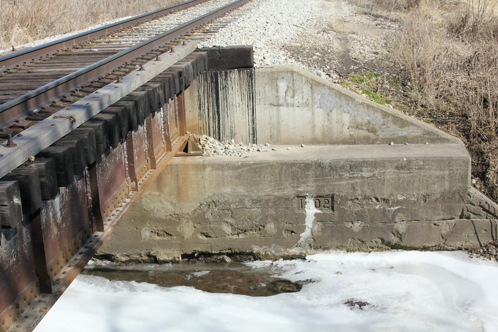 East abutment